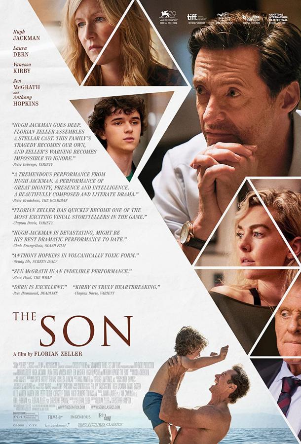 Смотреть онлайн фильм Сын (2022) - драма с Хью Джекманом